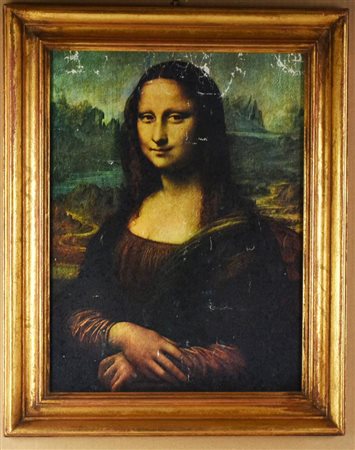 LA GIOCONDA stampa su carta, cm 50x40