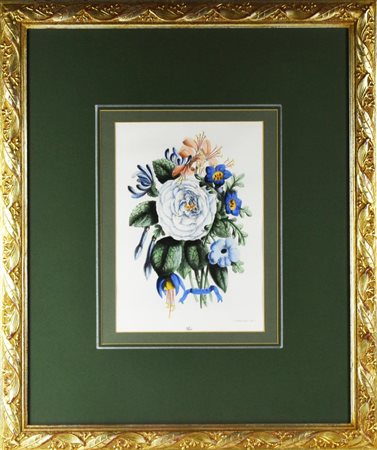 MAZZO DI FIORI stampa su carta, cm 60x50