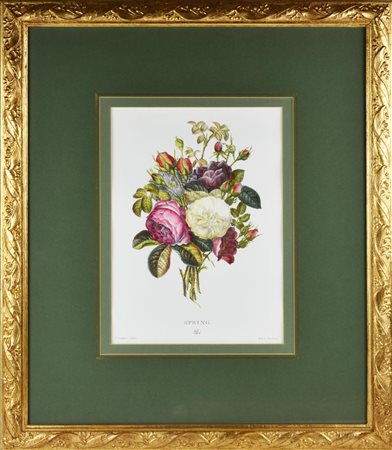 SPRING stampa su carta, cm 67x57