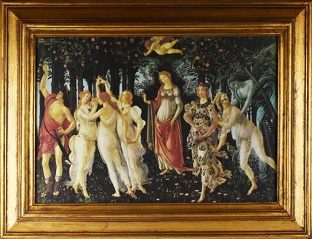 LA PRIMAVERA stampa su carta, cm 46x60