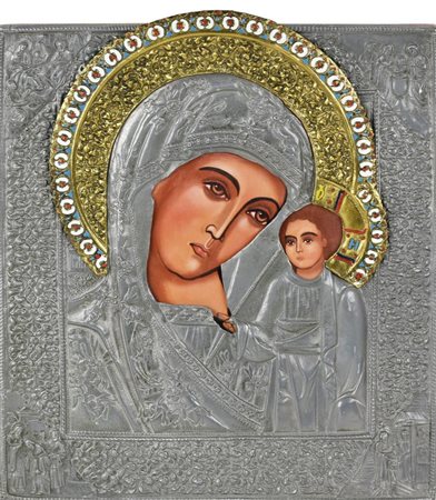 ICONA seconda meta' XX secolo cm 30x26