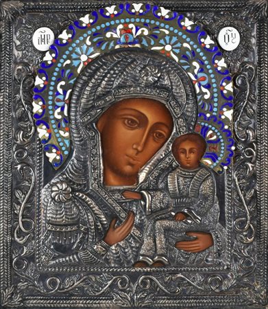 ICONA seconda meta' XX secolo cm 33x28