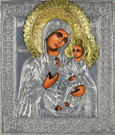 ICONA seconda meta' XX secolo cm 26x22