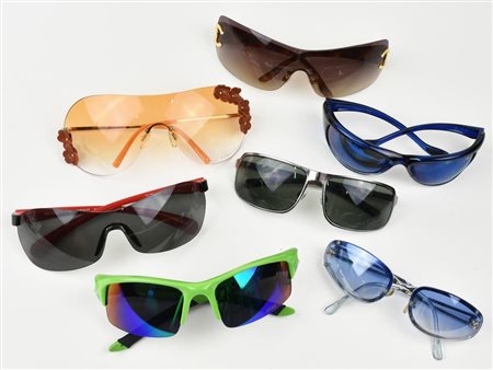 LOTTO DI 7 OCCHIALI DA SOLE tra cui: - Bolle' - Play True - Excellerate...