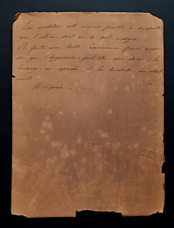 LOTTO DI LETTERE MANOSCRITTE in lingua inglese, francese e italiano,...