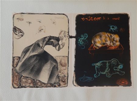 Carlo Guarienti SENZA TITOLO incisione Acquatinta di Carlo Guarienti cm...