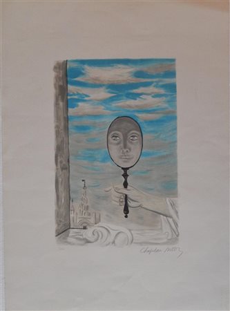 Roger Chapelain-Midy SENZA TITOLO litografia, cm 70x50 es.13/100 firma...