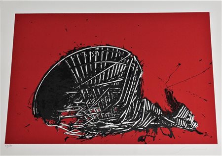 Emilio Scanavino SENZA TITOLO serigrafia, cm 50x70 firma es. 49/90 L'opera e'...