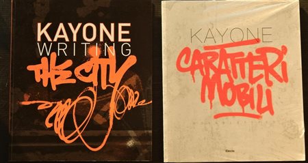KAYONE 2 Cataloghi delle opere a graffiti dell'artista Kayone in ottime...
