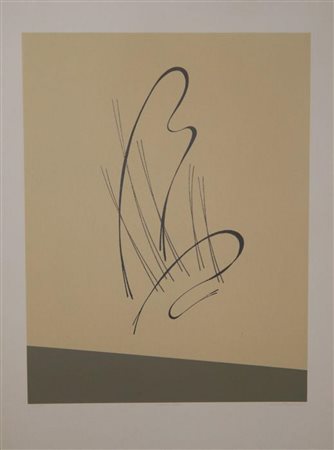 Carla Badiali SENZA TITOLO serigrafia, cm 69,5x49,5; es.14/100 eseguita nel...