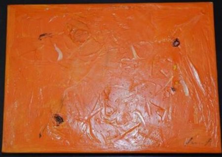 Pierluigi De Lutti COME POESIA olio su tela, cm 25x35 firmato ed intitolato...