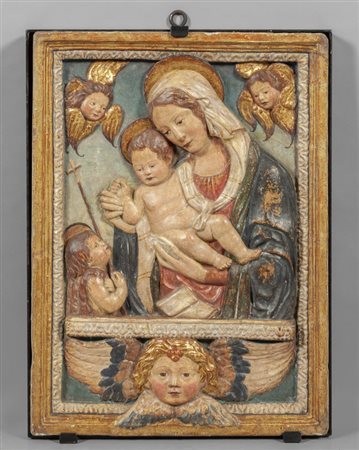 Madonna con Bambino e San Giovannino circondati 