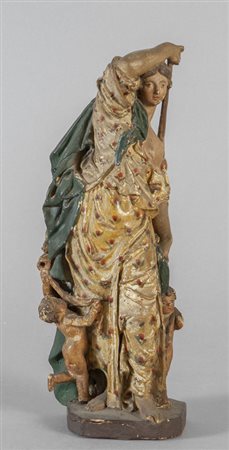 Allegoria della primavera, scultura in terracotta 