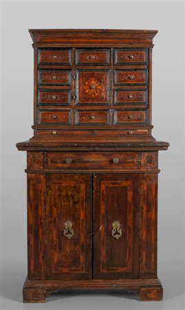 Monetiere a dieci cassetti con sportellino in 