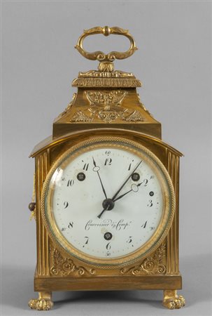 Marescialla Luigi XVI in bronzo dorato con 