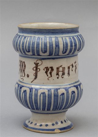 Albarello in ceramica, Faenza sec. 