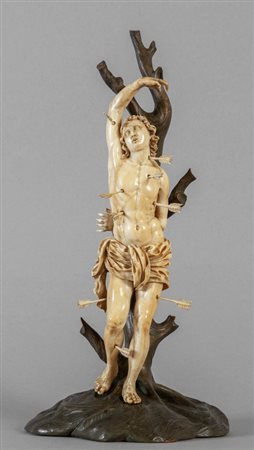 San Sebastiano, scultura in avorio 