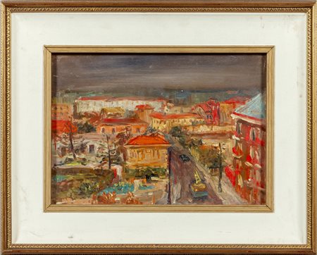 NEONATO NICOLA (1912-2006) <br>Borzonasca<br>olio 