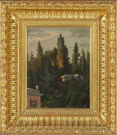 GIORGIO KIENERK (1869-1948) <br>Paesaggio toscano 