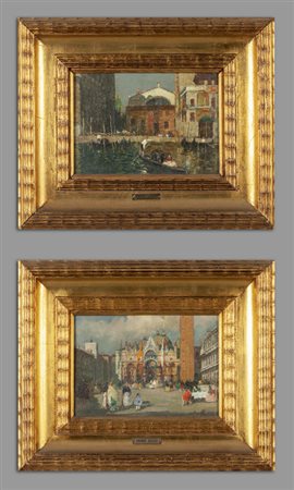 ERMA ZAGO (1880-1942) <br>Vedute di 