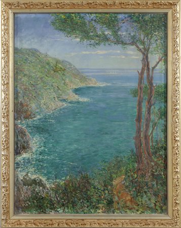 E.S. APRIGLIANO (1892-1975) <br>Pini sul 