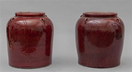 Coppia di contenitori senza coperchio in 