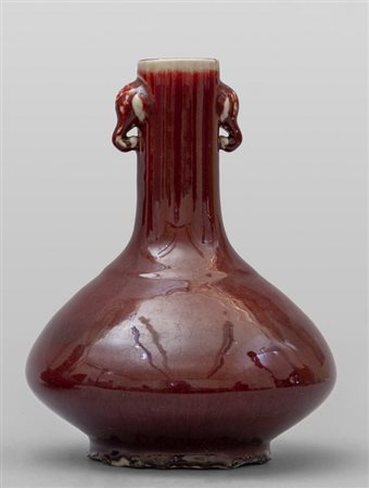 Vaso in porcellana di Cina sangue di bue, 