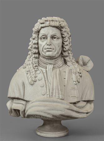 Gentiluomo, busto in marmo statuario<br>sec. 