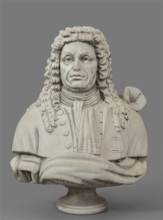 Gentiluomo, busto in marmo statuario<br>sec. 