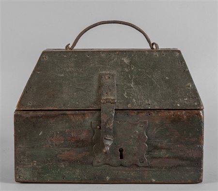 Cassina portaunguenti in legno, parte superiore 