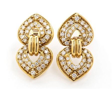 Orecchini con diamanti