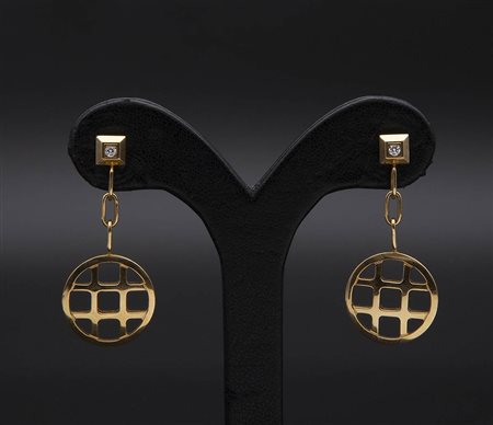 Orecchini con diamanti, manifattura CARTIER