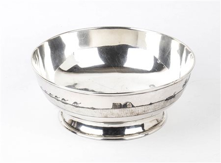 Ciotola in argento e niello - XX secolo, Paesi Arabi