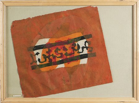 HANG SUNG LEE (n. 1919) Senza titolo. Xilografia. Cm 47x52. "Tir. 11/19 in...