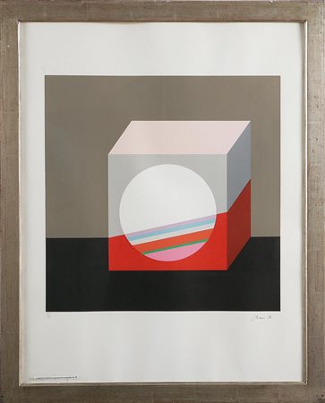 CARMI EUGENIO (n. 1920) Composizione, 1986. Serigrafia. Cm 50x50. Tir. 88/125...