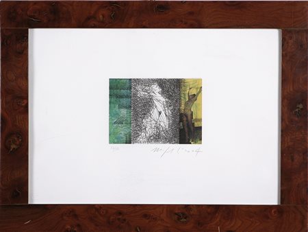 PALADINO MIIMMO (n. 1948) Senza titolo, 2004. Acquaforte. Cm 13x18. Tiratura:...
