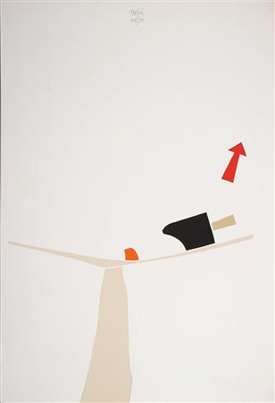 TADINI EMILIO (1927 - 2002) Lotto composto da n.2 serigrafie. Serigrafia. Cm...