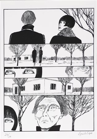 CREPAX GUIDO (1933 - 2003) Senza titolo. Litografia. Cm 49x34,5. Tiratura:...