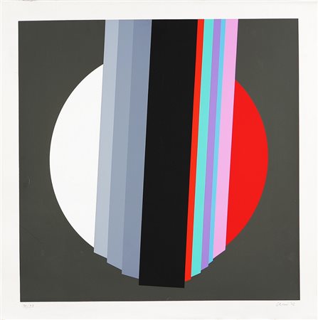 CARMI EUGENIO (n. 1920) Senza titolo, 1979. Litografia. Cm 80x80. Tiratura:...