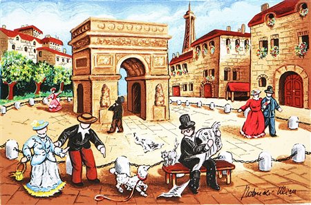 ULISSE (n. 1957) Senza titolo. Retouchè. Cm 20x30. Allegato all'opera...