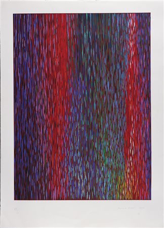 DORAZIO PIERO (1927 - 2005) Senza titolo, 1994. Serigrafia. Cm 90x67. Misure...