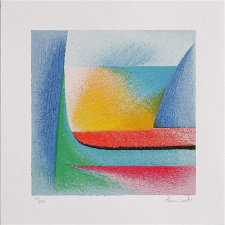 CARMINATI DAVIDE (n. 1958) Riflessi, 2000. Serigrafia. Cm 22x22. Serigrafia...