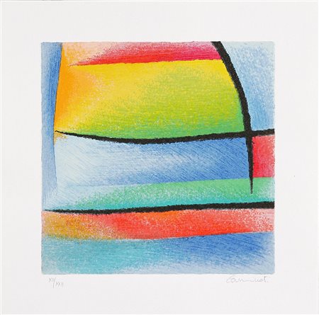 CARMINATI DAVIDE (n. 1958) Riflessi, 2000. Serigrafia. Cm 22x22. Serigrafia...