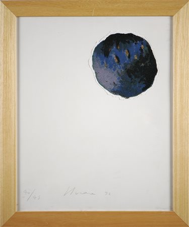 NUCARA RENZO (n. 1955) Senza titolo, 1992. Serigrafia. Cm 50x40. Tir. 40/45...