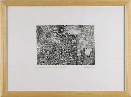 ESPOSITO SALVATORE (n. 1937) Giardino del mare a venti metri di profondità,...