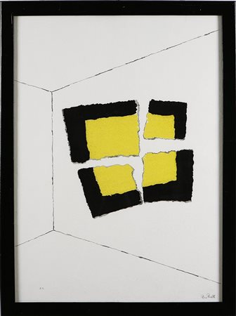 PINELLI PINO (n. 1938) Senza titolo. Serigrafia. Cm 76x56. Serigrafia con...