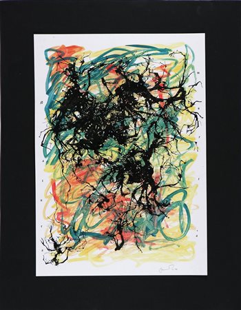 MARETTI Natura morta, 1999. Serigrafia. Cm 70x50. Misura di tutto il foglio:...