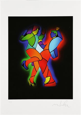 LODOLA MARCO (n. 1955) Senza titolo. Serigrafia. Cm 35x27. Misure di tutto il...