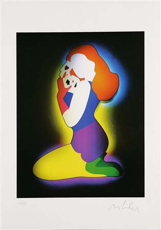 LODOLA MARCO (n. 1955) Senza titolo. Serigrafia. Cm 35x27. Misure di tutto il...