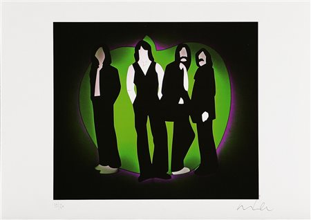 LODOLA MARCO (n. 1955) Senza titolo. Serigrafia. Cm 27,5x31,5. Misure di...